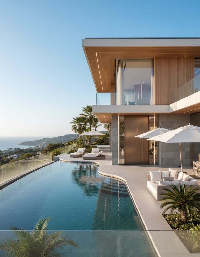 Modern Abu Dhabi villa with rooftop solar